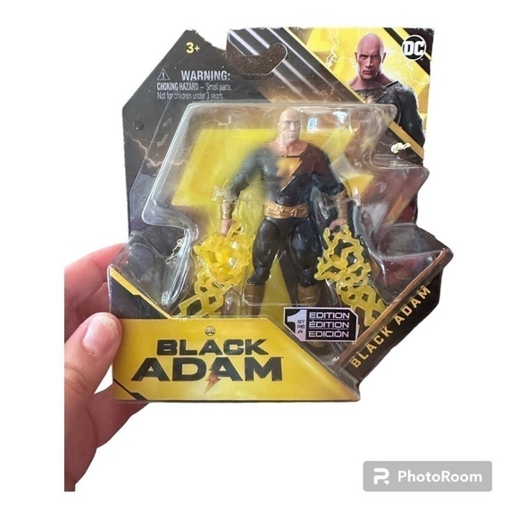 DC Comics Spin Master Black Adam 4” Figure - Picture 7 of 8